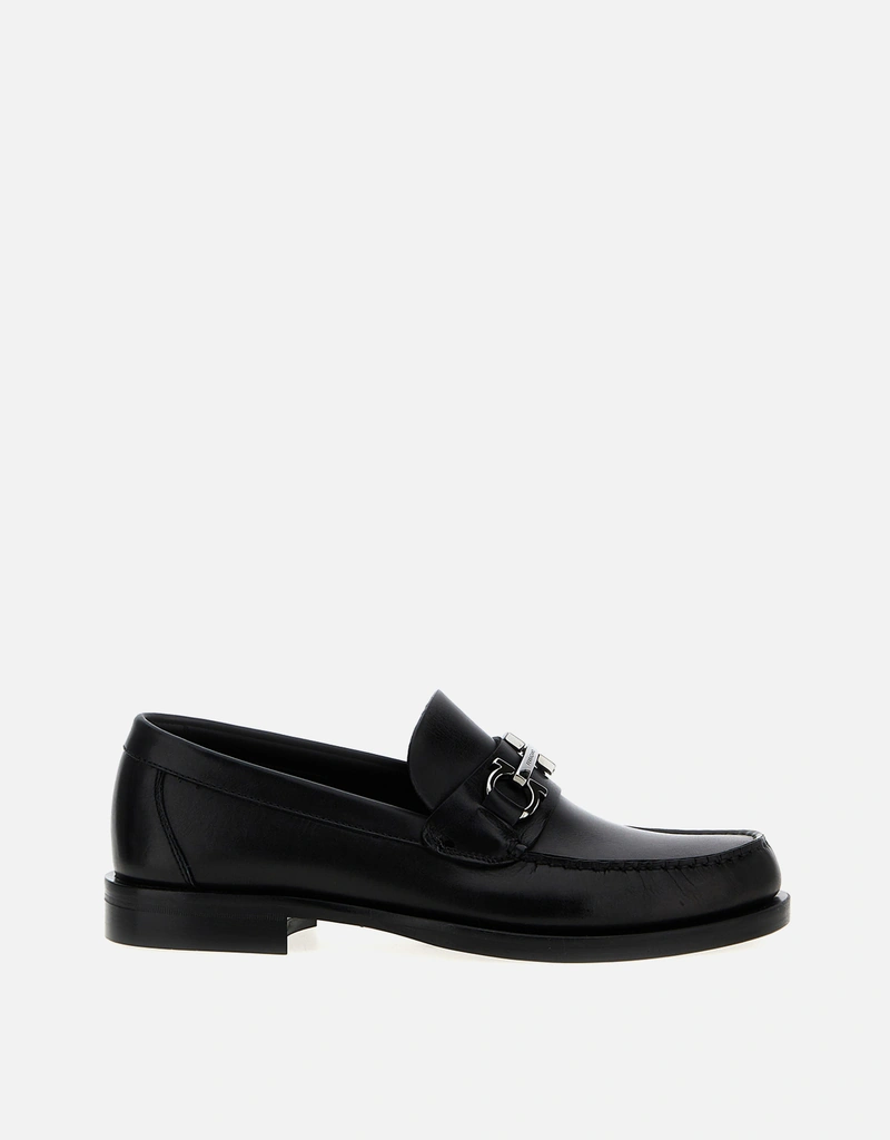 Salvatore Ferragamo メンズ カーフスキン ガンチーニ ローファー