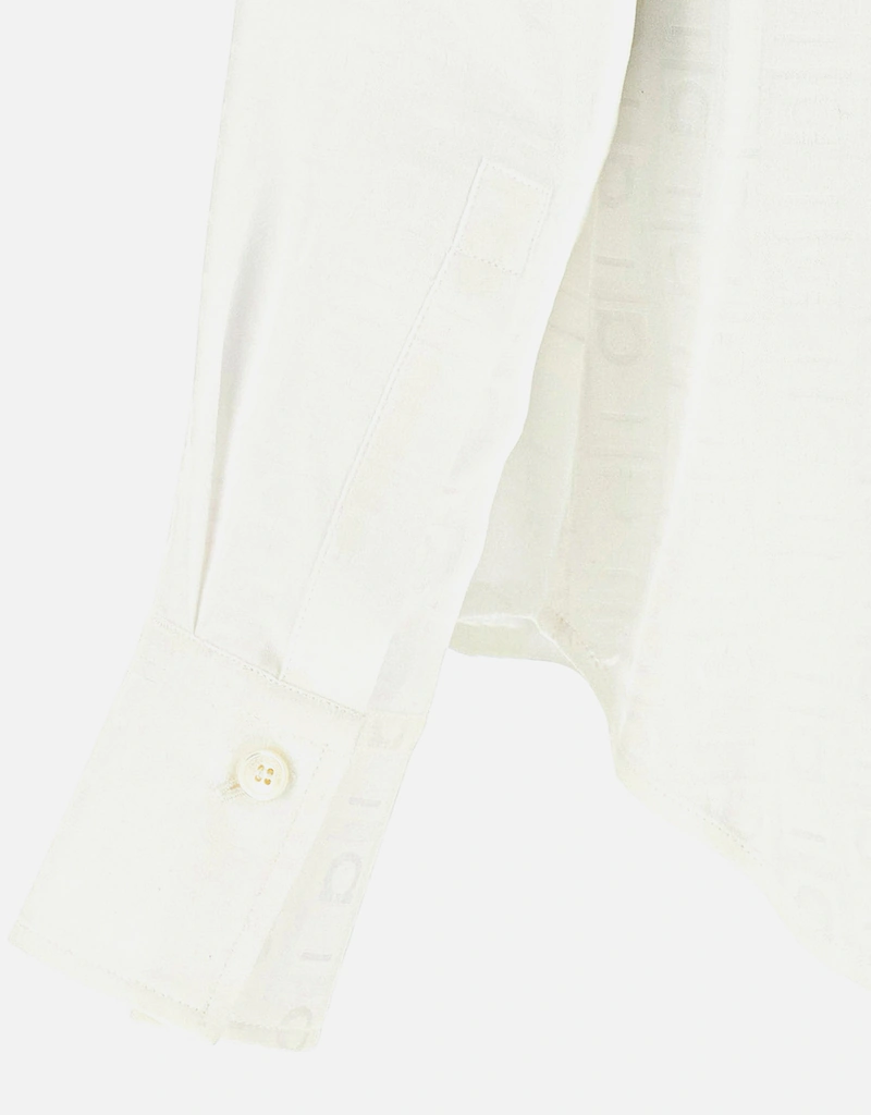 Salvatore Ferragamo モノグラム シルク シャツ () IFCHIC.COM