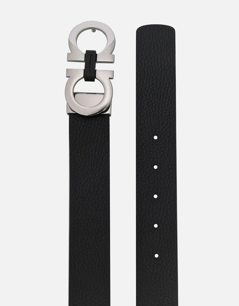 Salvatore Ferragamo メンズ テクスチャードカーフスキンレザー