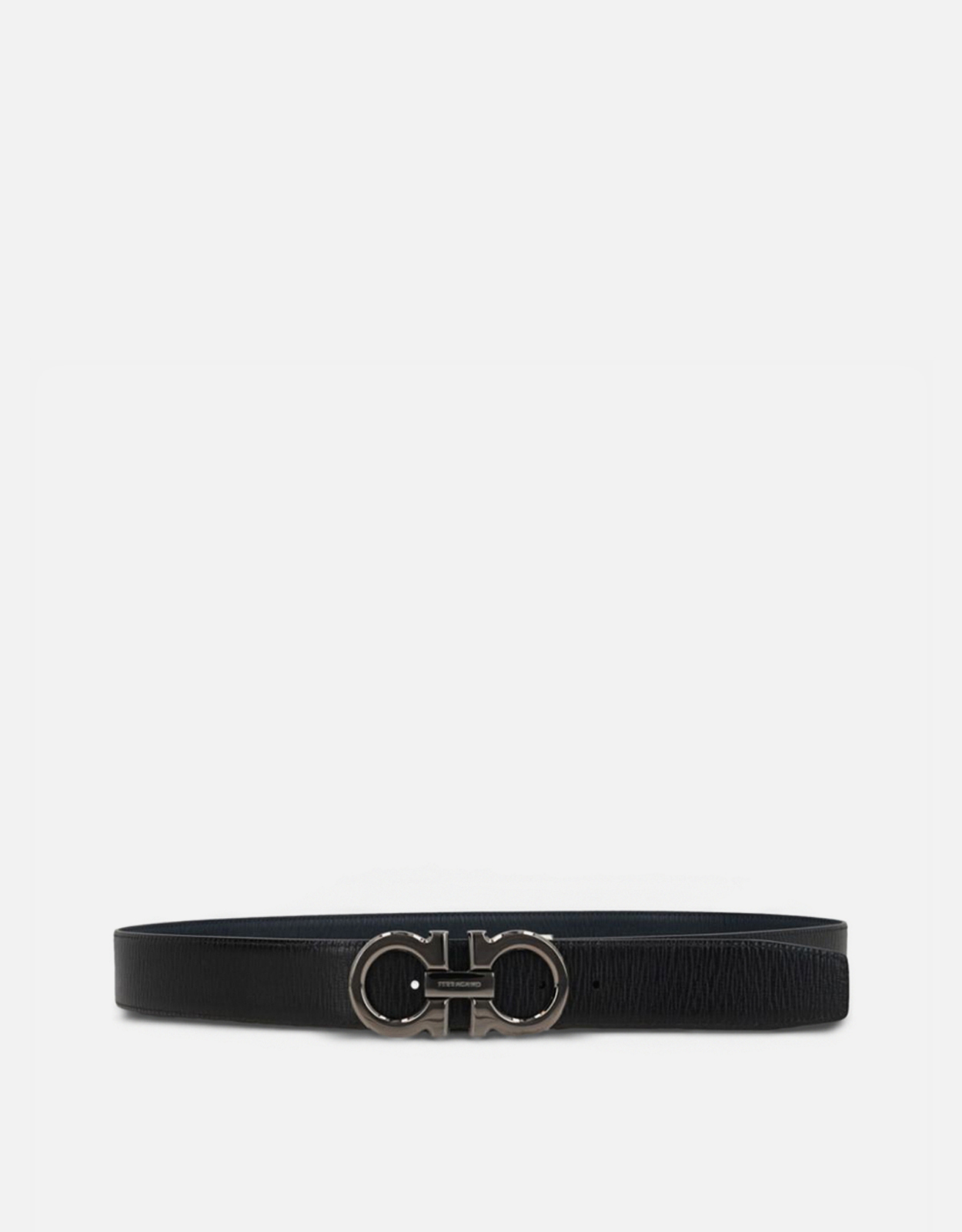 Salvatore Ferragamo メンズ セミマットグレインド カーフレザー