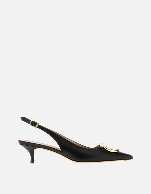 Salvatore Ferragamo マキシガンチーニ スリングバックパンプス