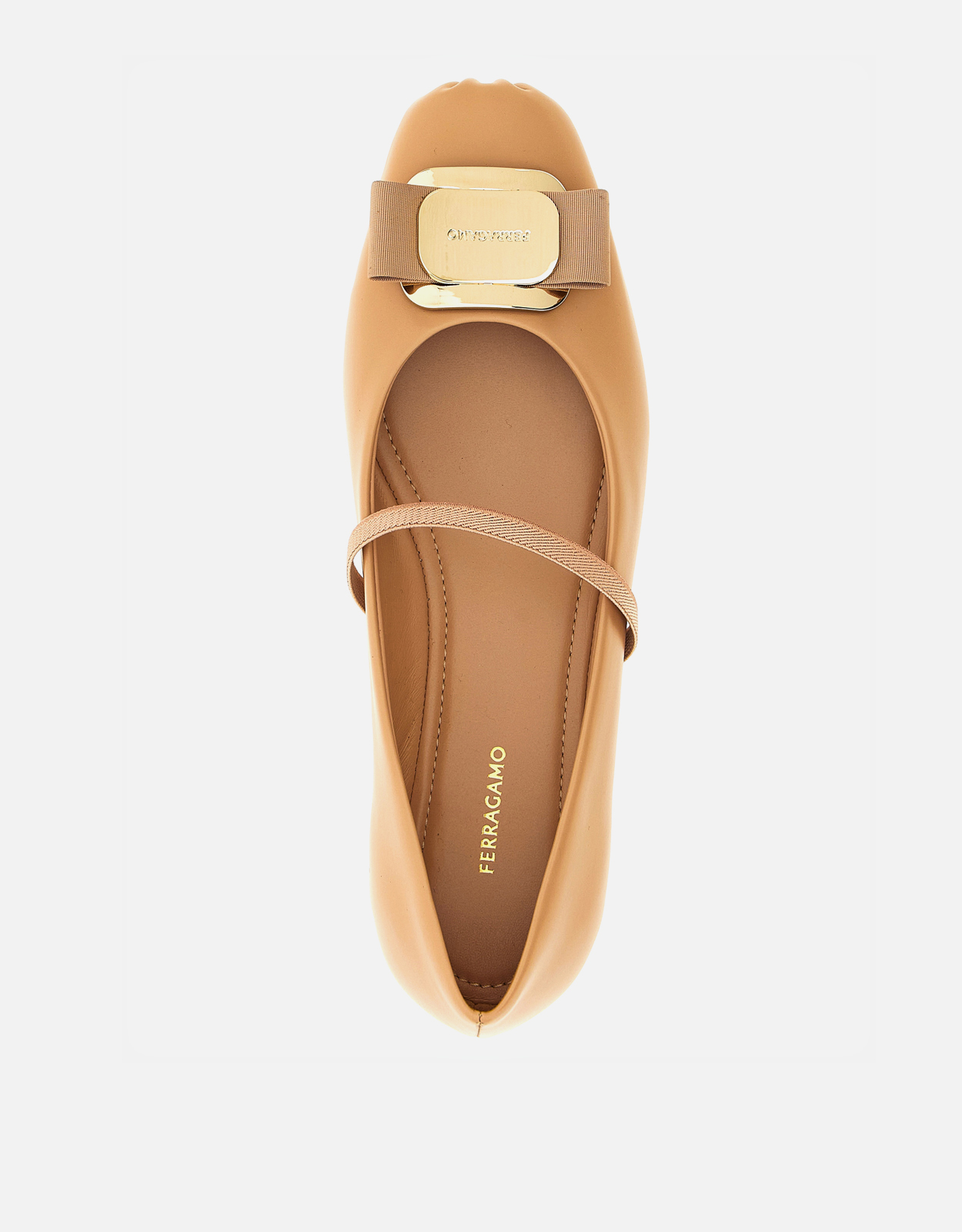 Salvatore Ferragamo ニュー ヴァラ プレート バレエフラット