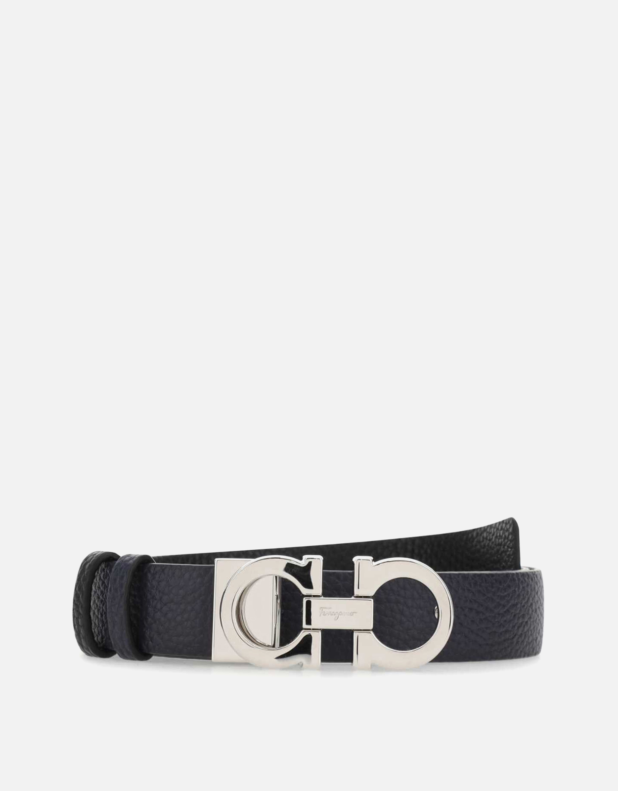 Salvatore Ferragamo Reversible And Adjustable Calfskin Slim Belt - Size (CM) 70　サルヴァトーレ フェラガモ リバーシブルで調節可能なカーフスキン スリム ベルト - サイズ (CM) 70 Salvatore