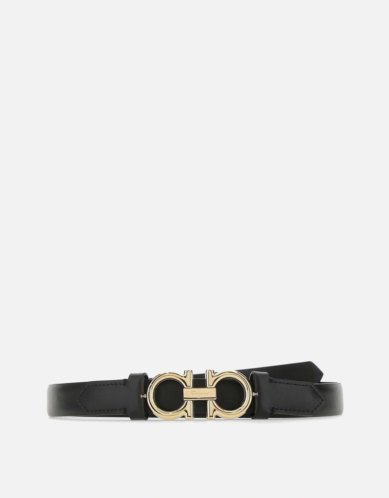 Salvatore Ferragamo サイズ調整可能ガンチーニカーフスキンベルト