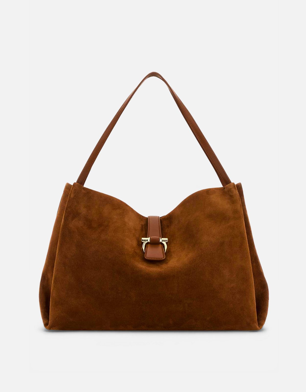 Salvatore Ferragamo スエードショッピングバッグ () IFCHIC.COM