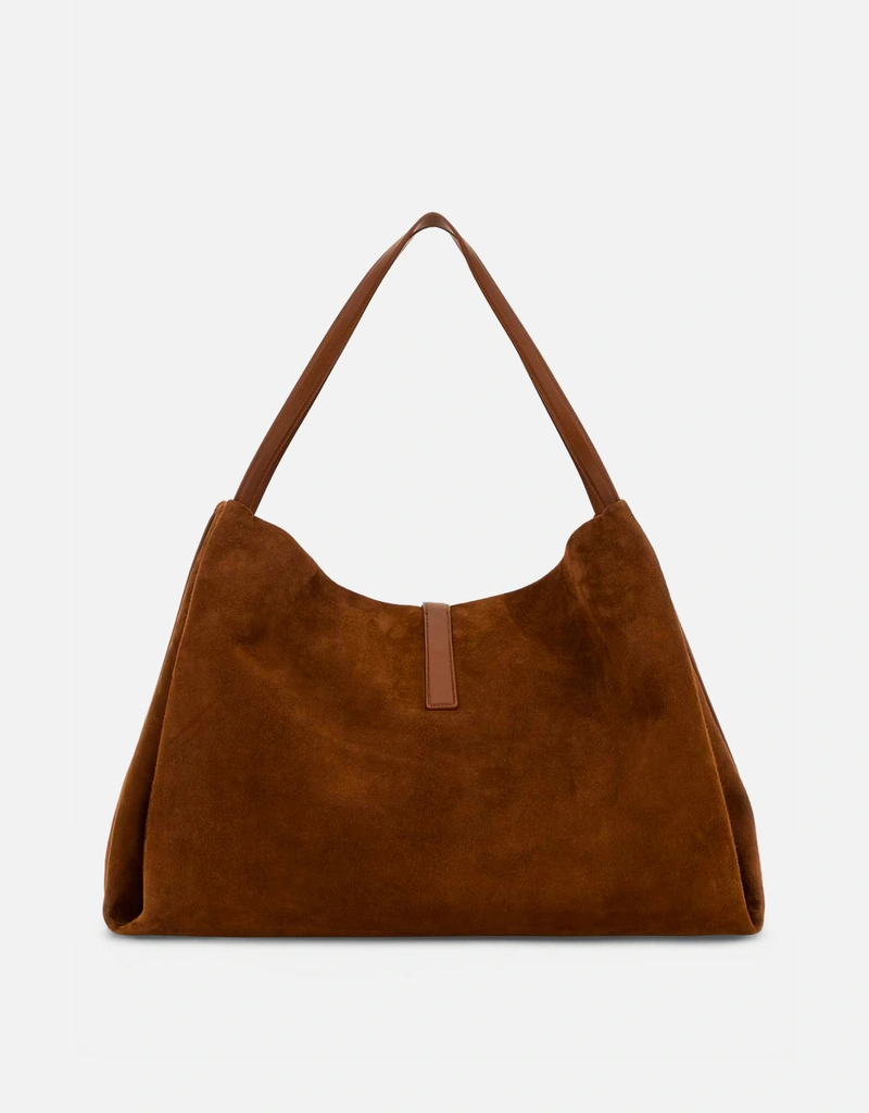 Salvatore Ferragamo スエードショッピングバッグ () IFCHIC.COM