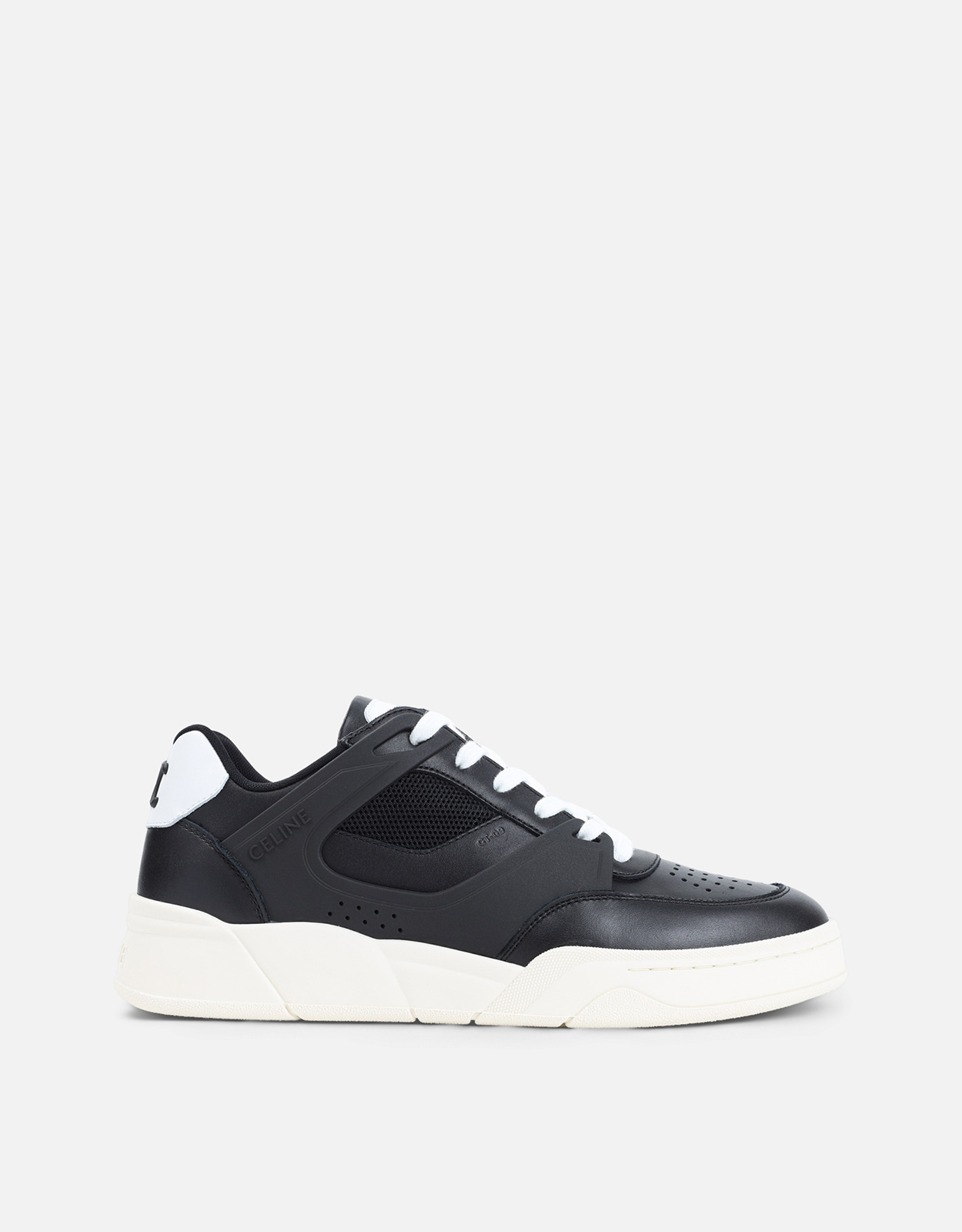 CELINE Celine Men's Trainer Ct-09 Calfskin Mesh Low Lace-Up Sneakers - IT 41　セリーヌ メンズ トレーナー CT-09 カーフスキン メッシュ ロー レースアップ スニーカー -