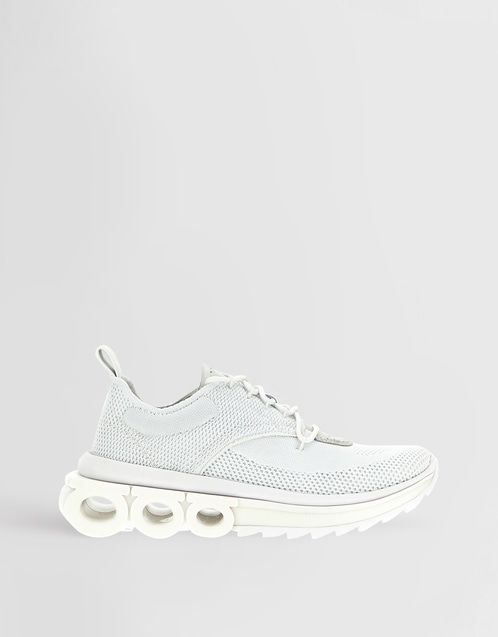 Salvatore Ferragamo Mina Stretch Knit Low-Top スポーツカジュアル