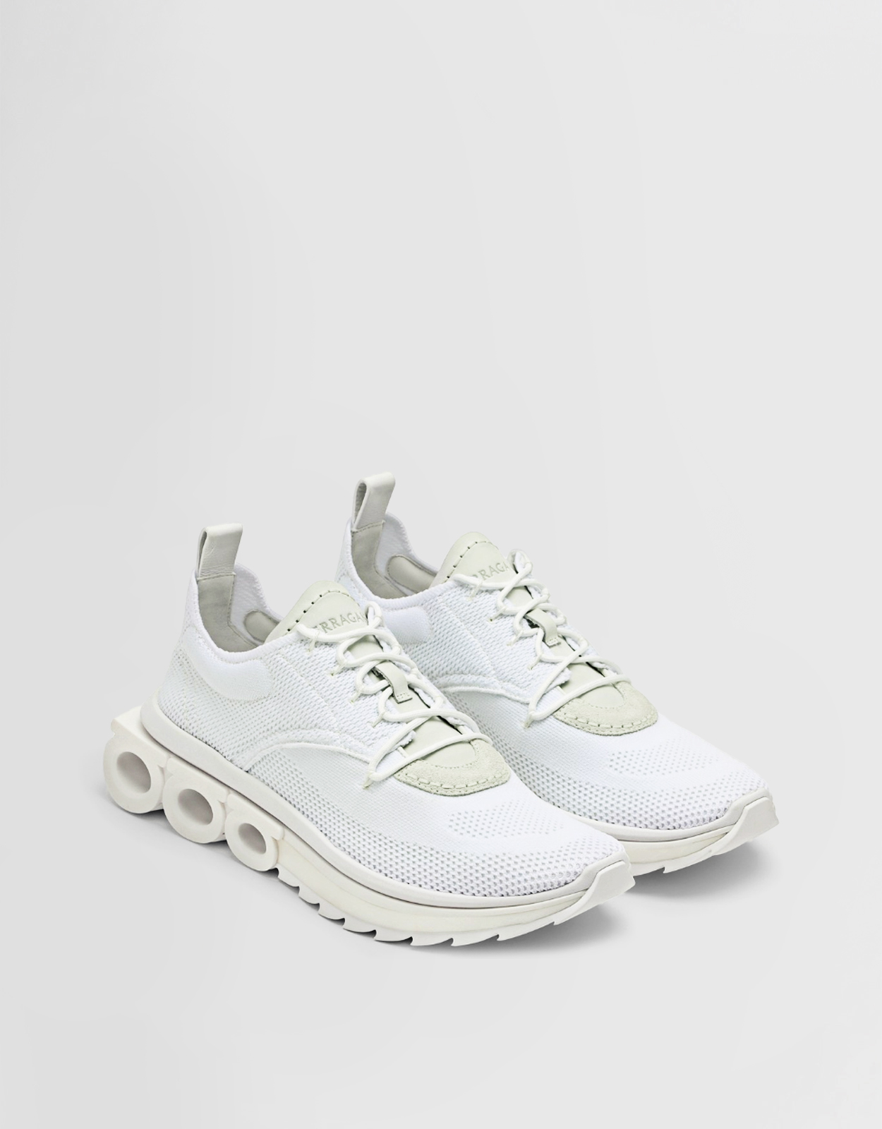 Salvatore Ferragamo Mina Stretch Knit Low-Top スポーツカジュアル
