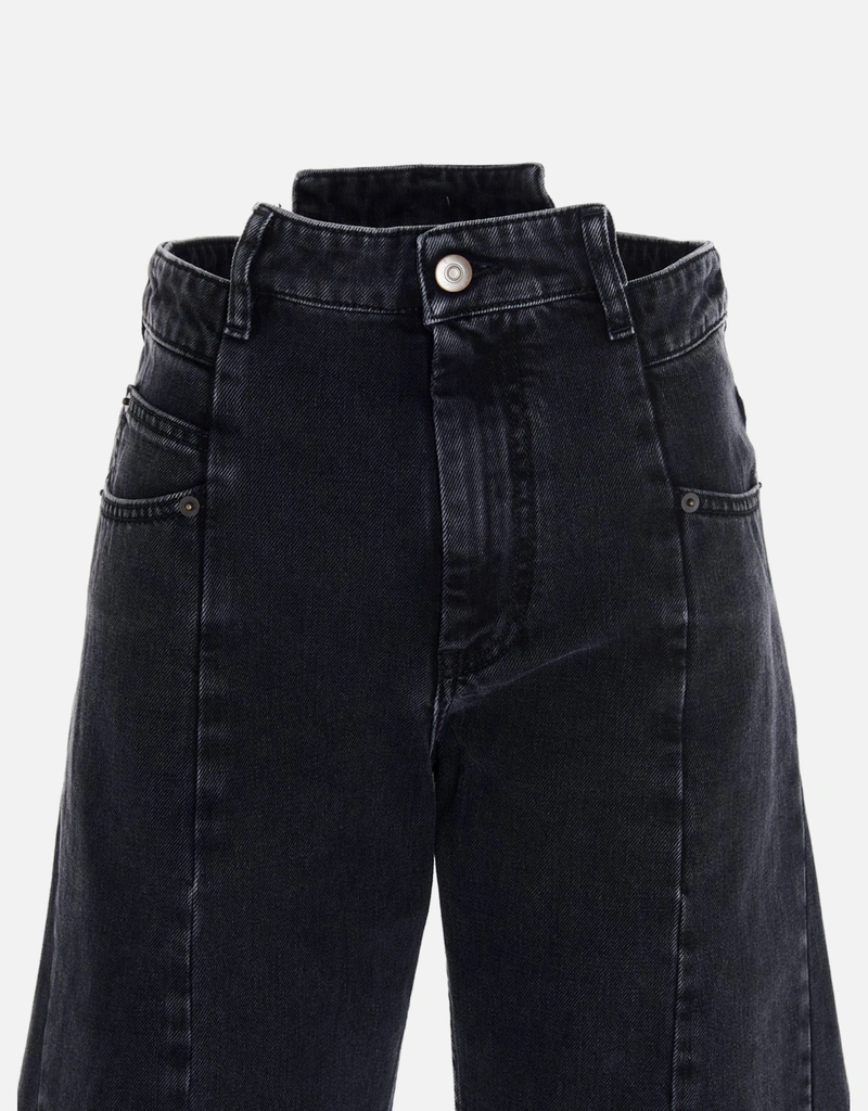 Maison Margiela コットン ワイドレッグジーンズ () IFCHIC.COM