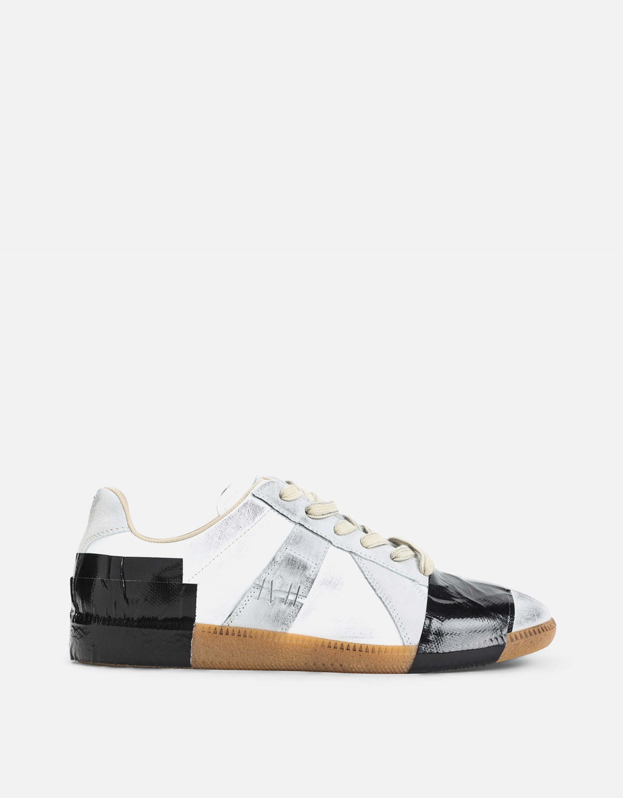 Maison Margiela メンズReplicaカーフレザースニーカー (すべての新品