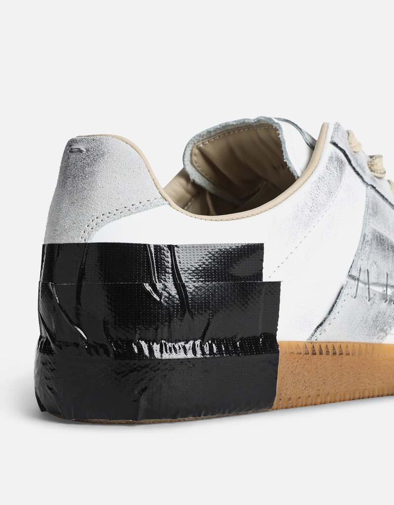 Maison Margiela メンズReplicaカーフレザースニーカー (すべての新品