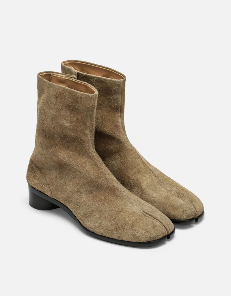 Maison Margiela メンズタビスエードアンクルブーツ (シューズ