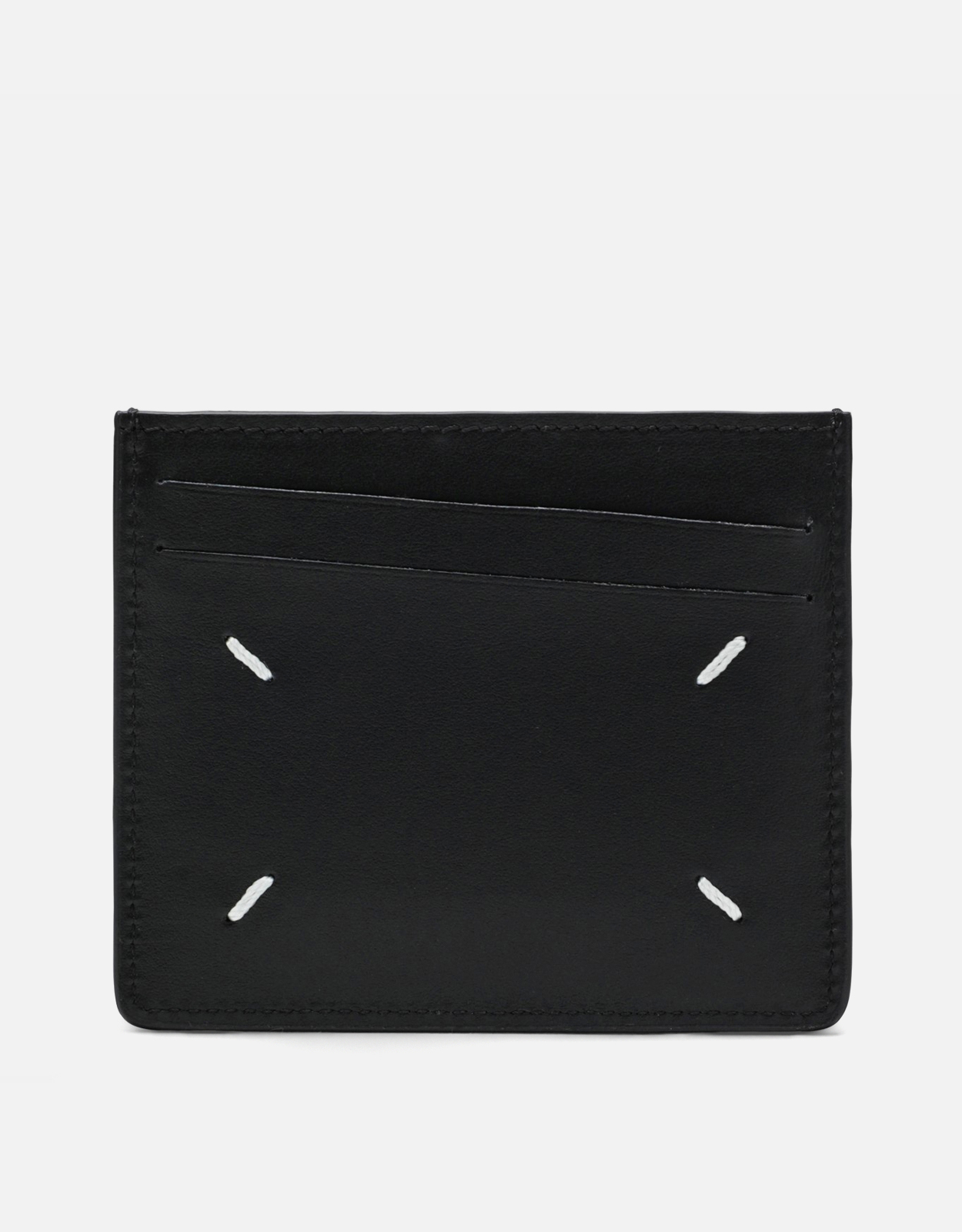 Maison Margiela Maison Margiela Men's Small Grainy Calfskin Leather Cardholder　メゾン マルジェラ メンズ スモール グレイニー カーフスキン レザー カードホルダー