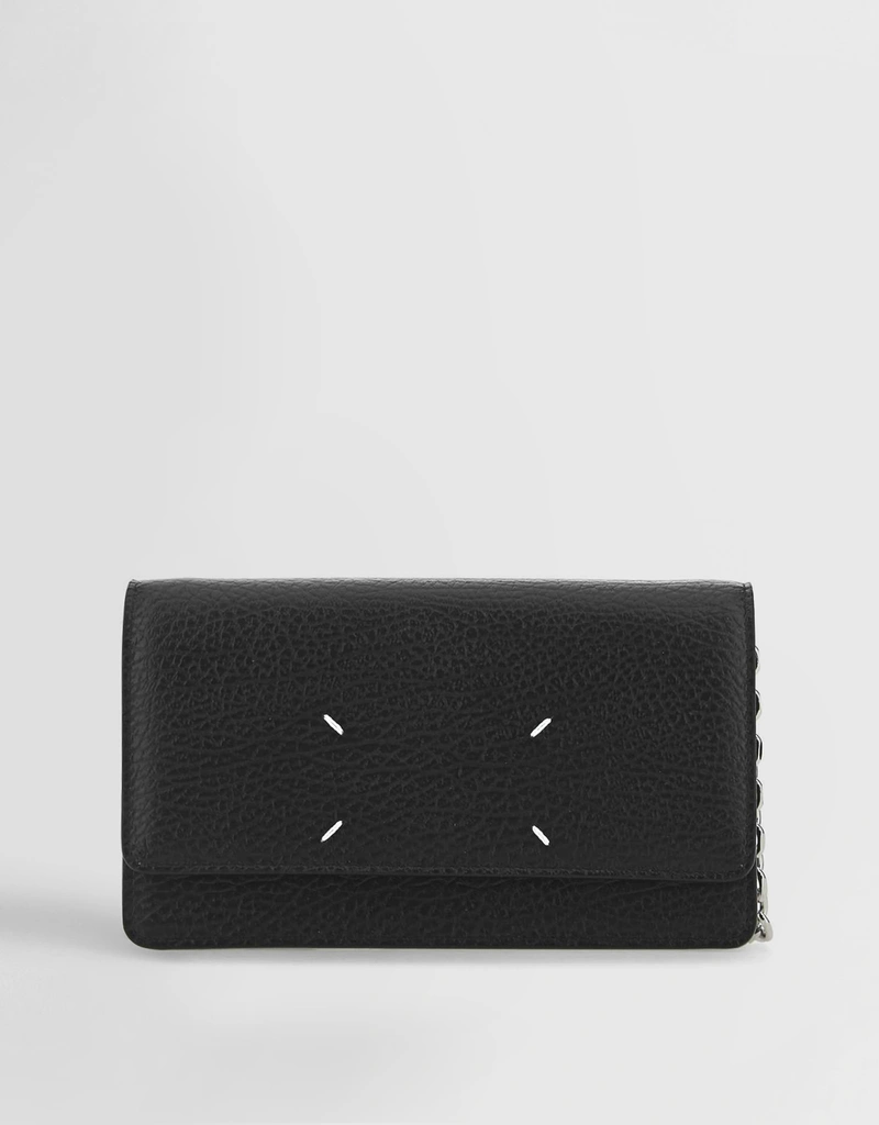 Maison Margiela ユニセックス フォーステッチ チェーンウォレット