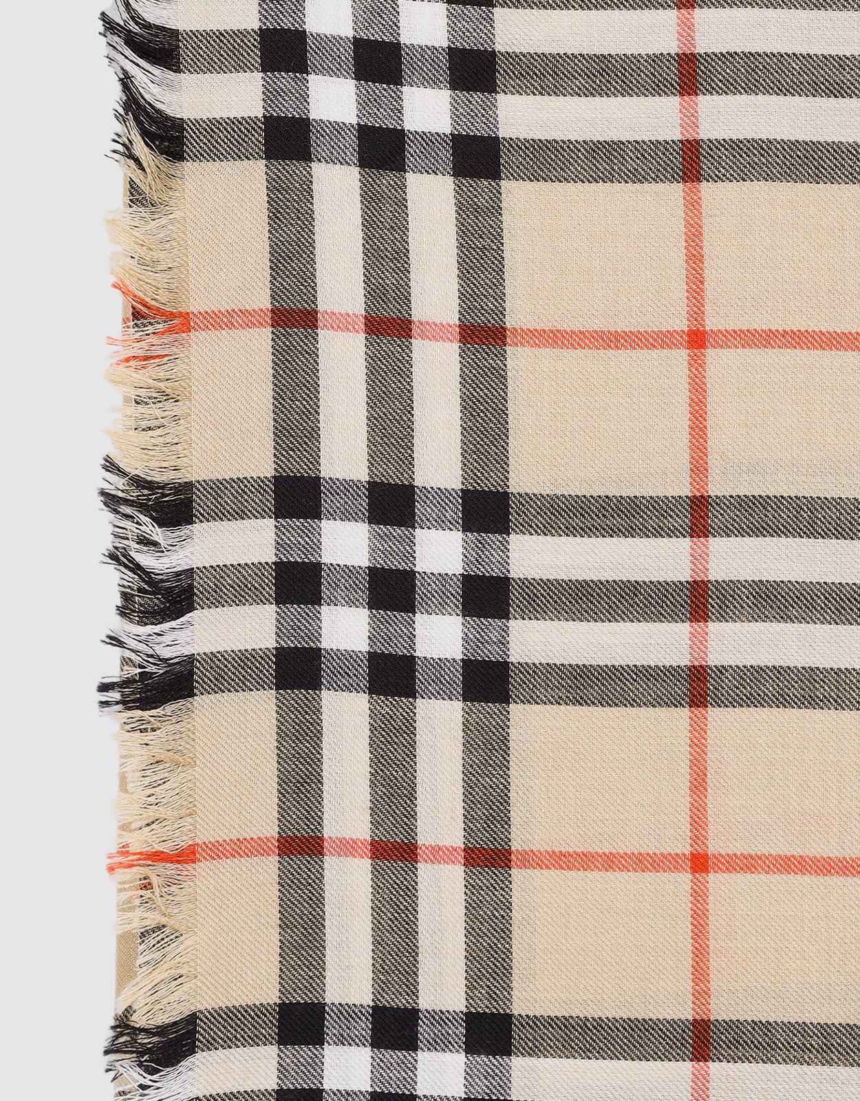 Burberry カシミヤシルク スカーフ (すべての新品) IFCHIC.COM