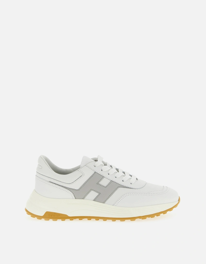 Hogan メンズ ハイパーライト カーフレザー スニーカー () IFCHIC.COM