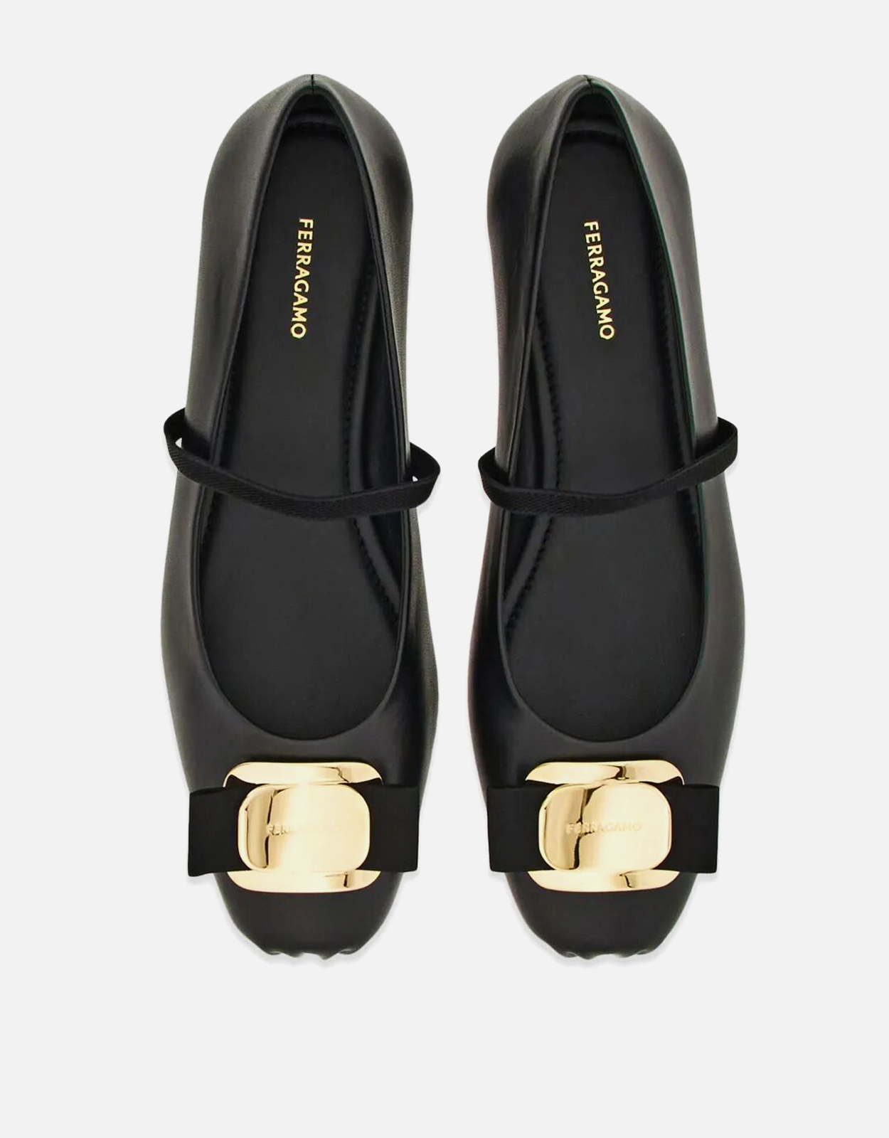 Salvatore Ferragamo New Vara プレート バレエフラット (すべての新品