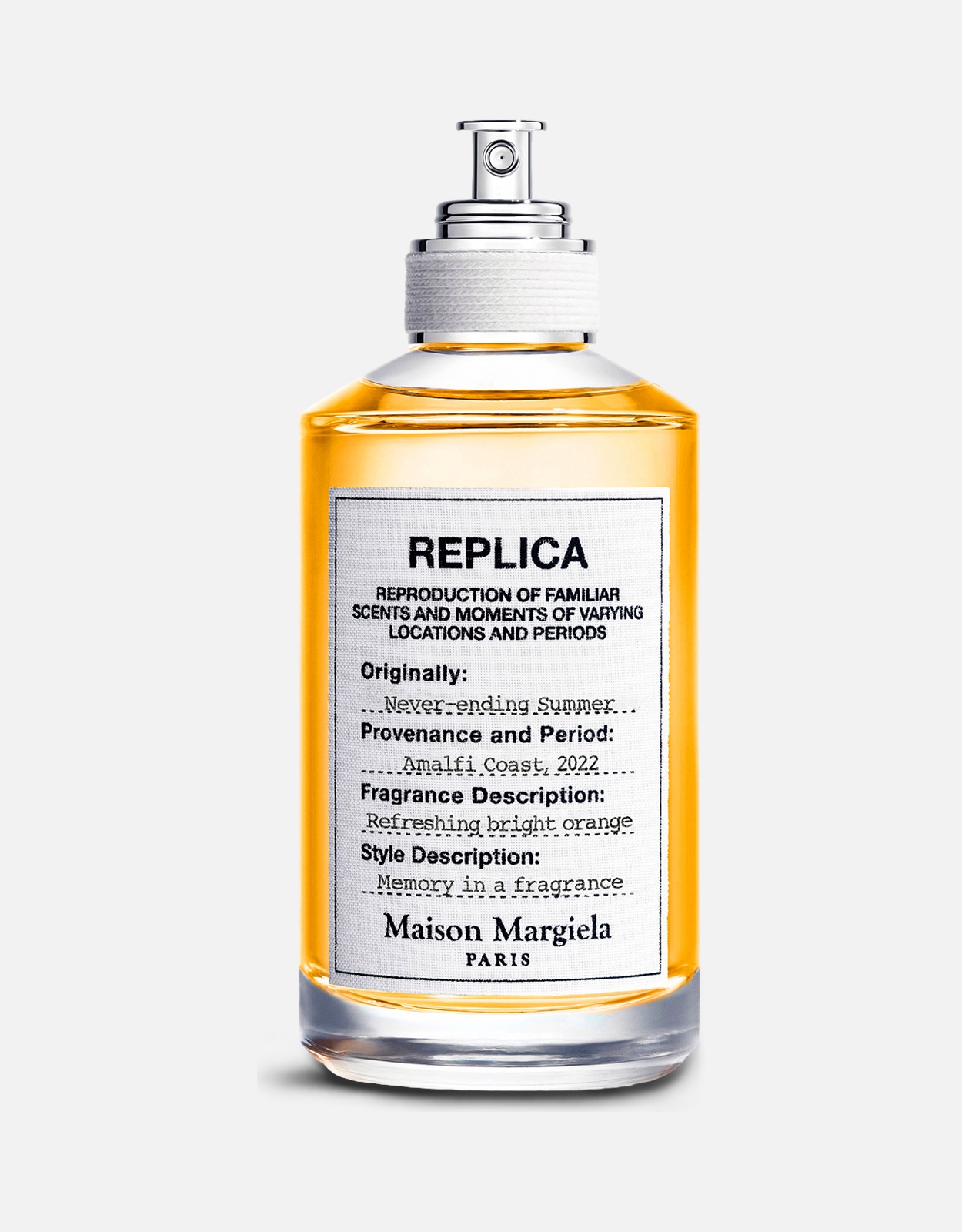 Maison Margiela Beauty Replica Never Ending Summer Unisex Eau De Toilette 100ml