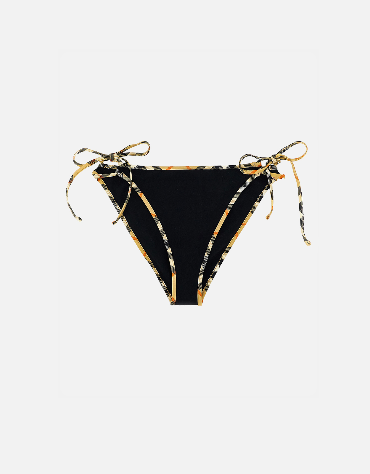 Burberry Burberry Check Trim Bikini Briefs - L　バーバリー チェック トリム ビキニ ブリーフ - L