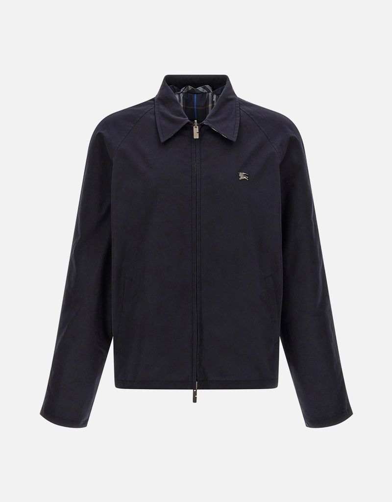 Burberry メンズ Hodson リバーシブルチェックコットンジャケット