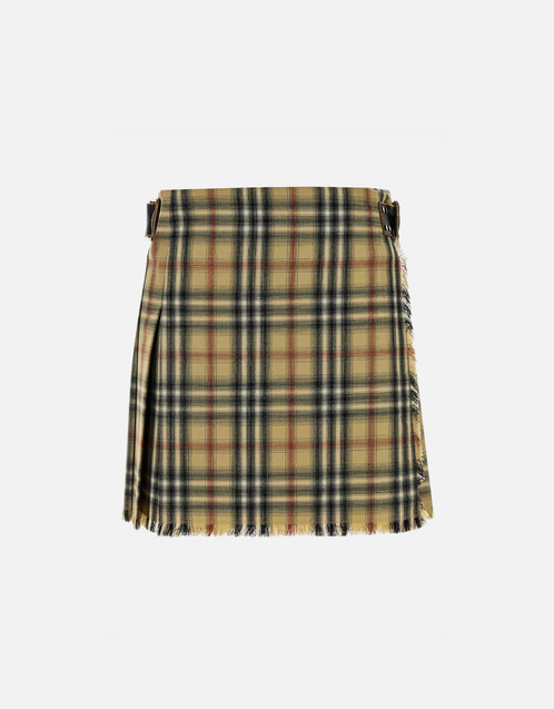 Burberry チェックウールミニキルト (すべての新品) IFCHIC.COM