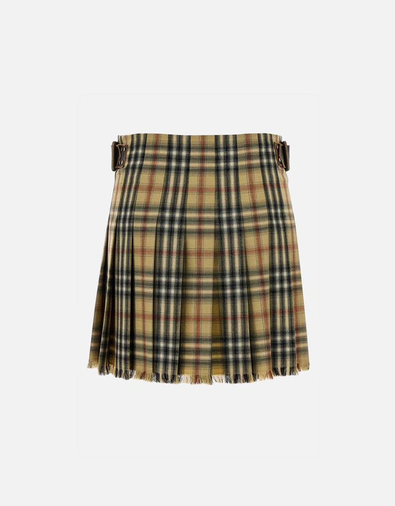 Burberry チェックウールミニキルト (すべての新品) IFCHIC.COM