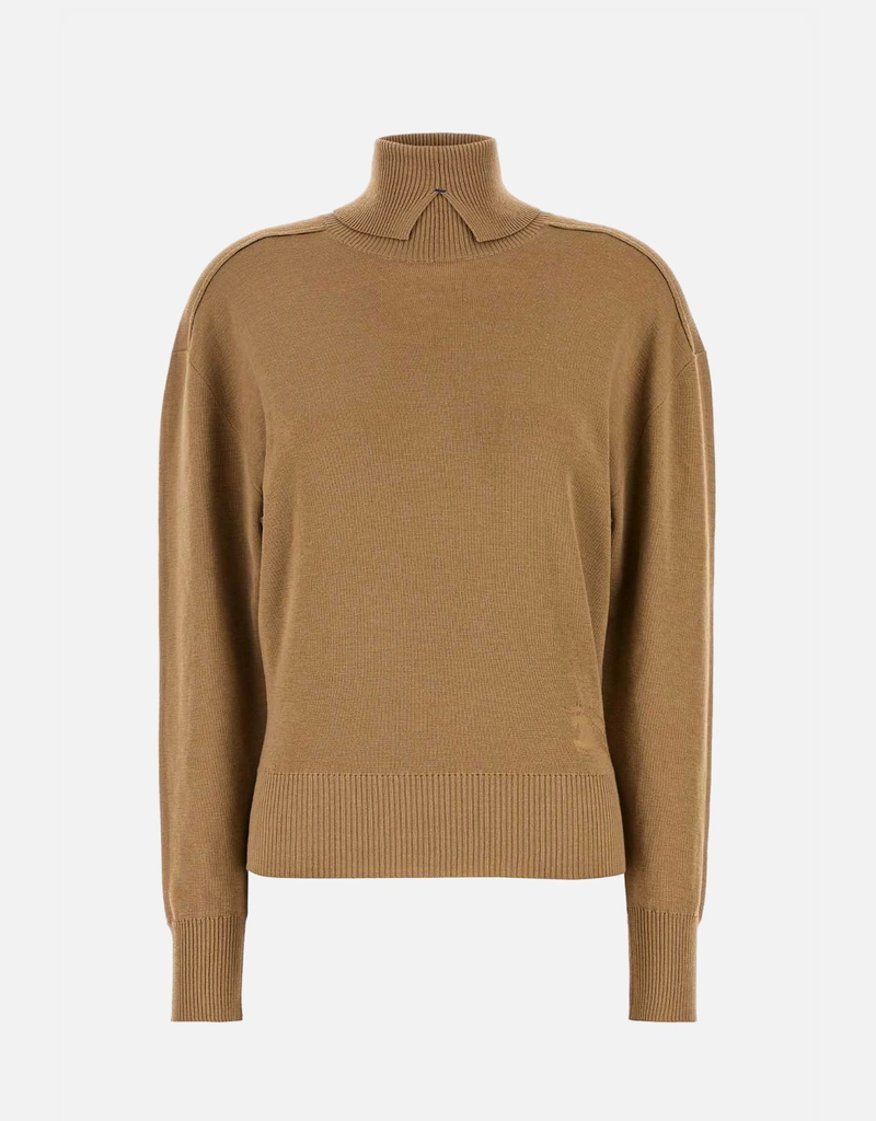 Burberry キャメルウールセーター () IFCHIC.COM