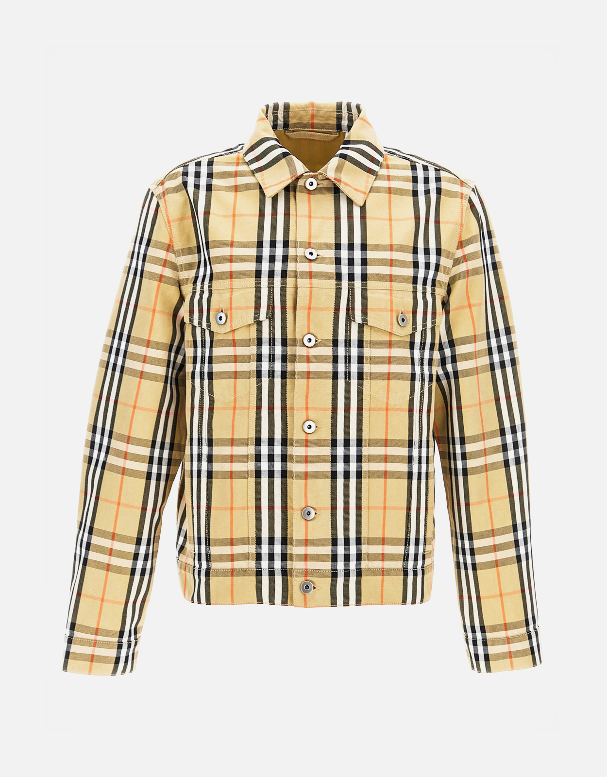Burberry メンズチェックコットンジャケット () IFCHIC.COM