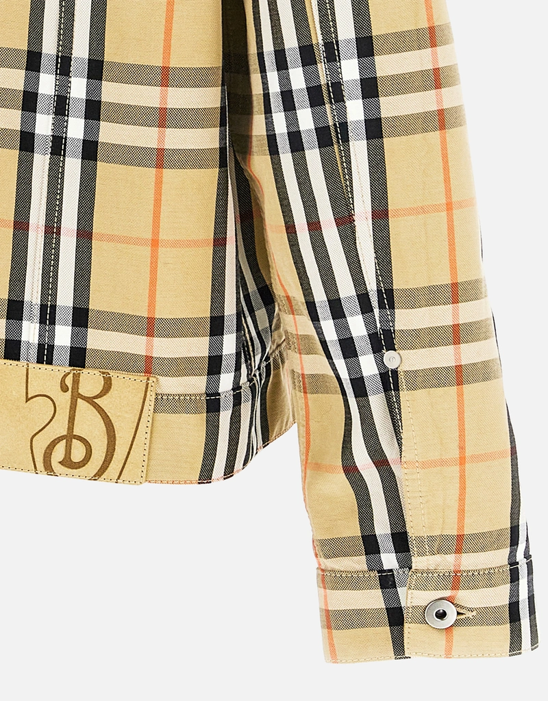 Burberry メンズチェックコットンジャケット () IFCHIC.COM