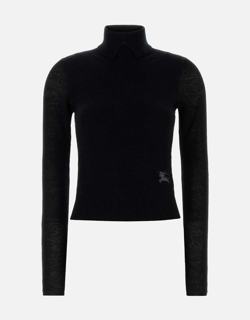 Burberry ウール混紡タートルネックスウェット (すべての新品) IFCHIC.COM