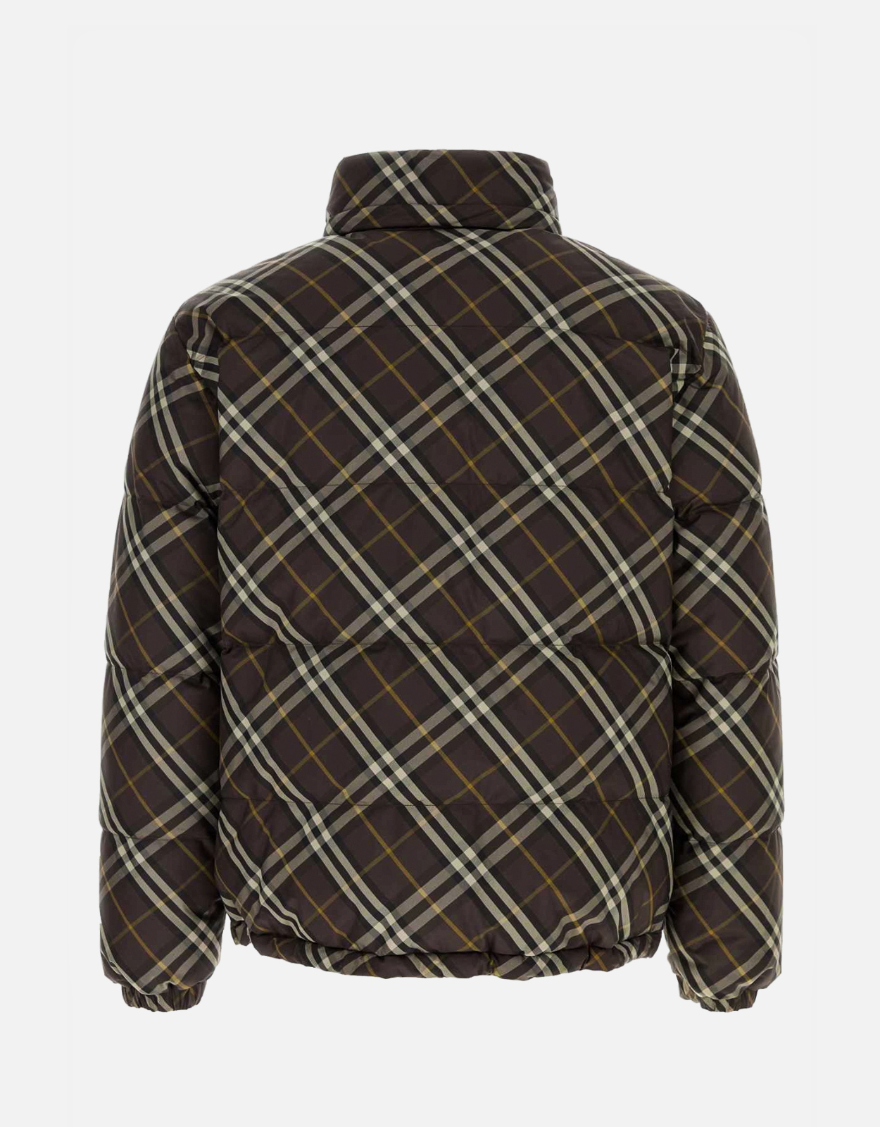 〈バーバリー〉ジャケット BURBERRY (バーバリー) チェック フリース フーデッドジャケット