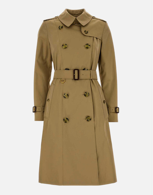 Burberry ベージュコットンツイルトレンチコート (すべての新品