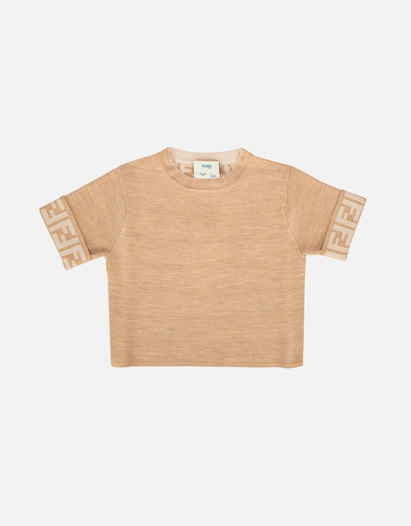 Fendi Kids ロゴプリント半袖Tシャツ () IFCHIC.COM