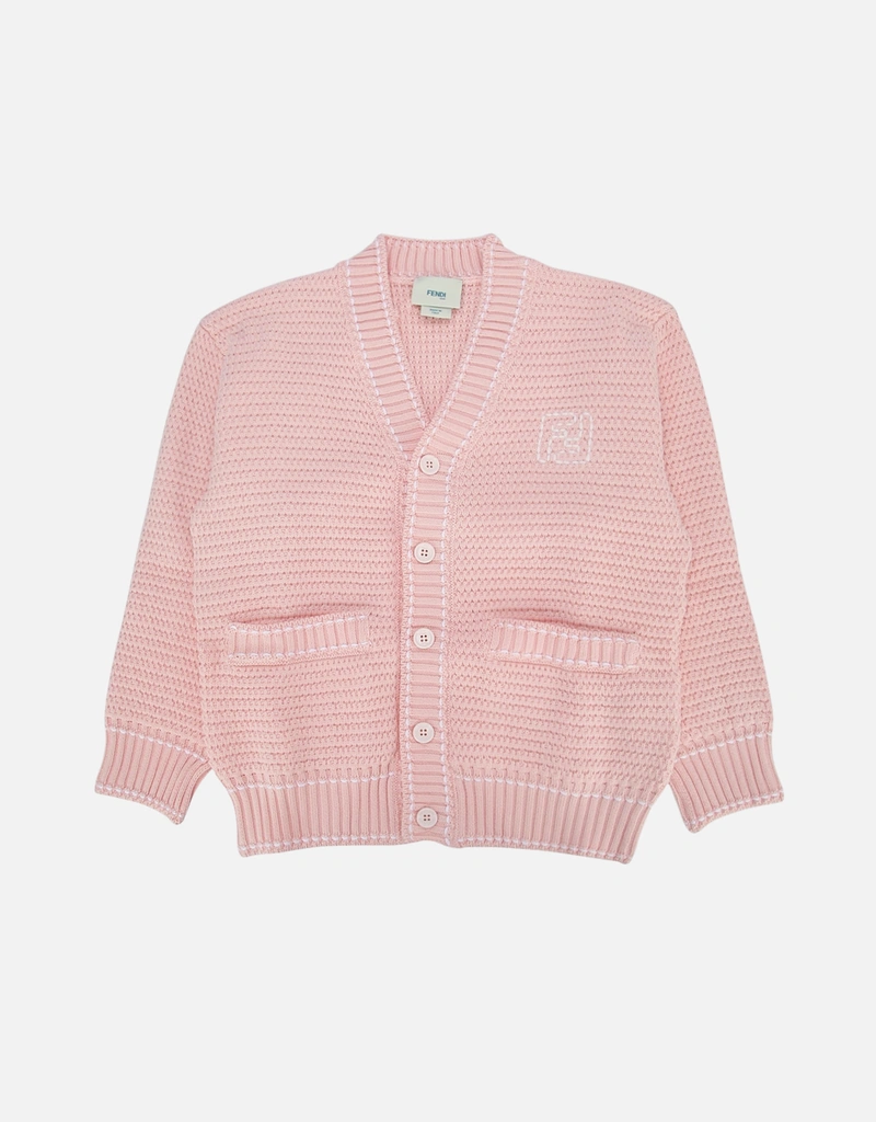 Fendi Kids キッズ Selleriaニット カーディガン (すべての新品