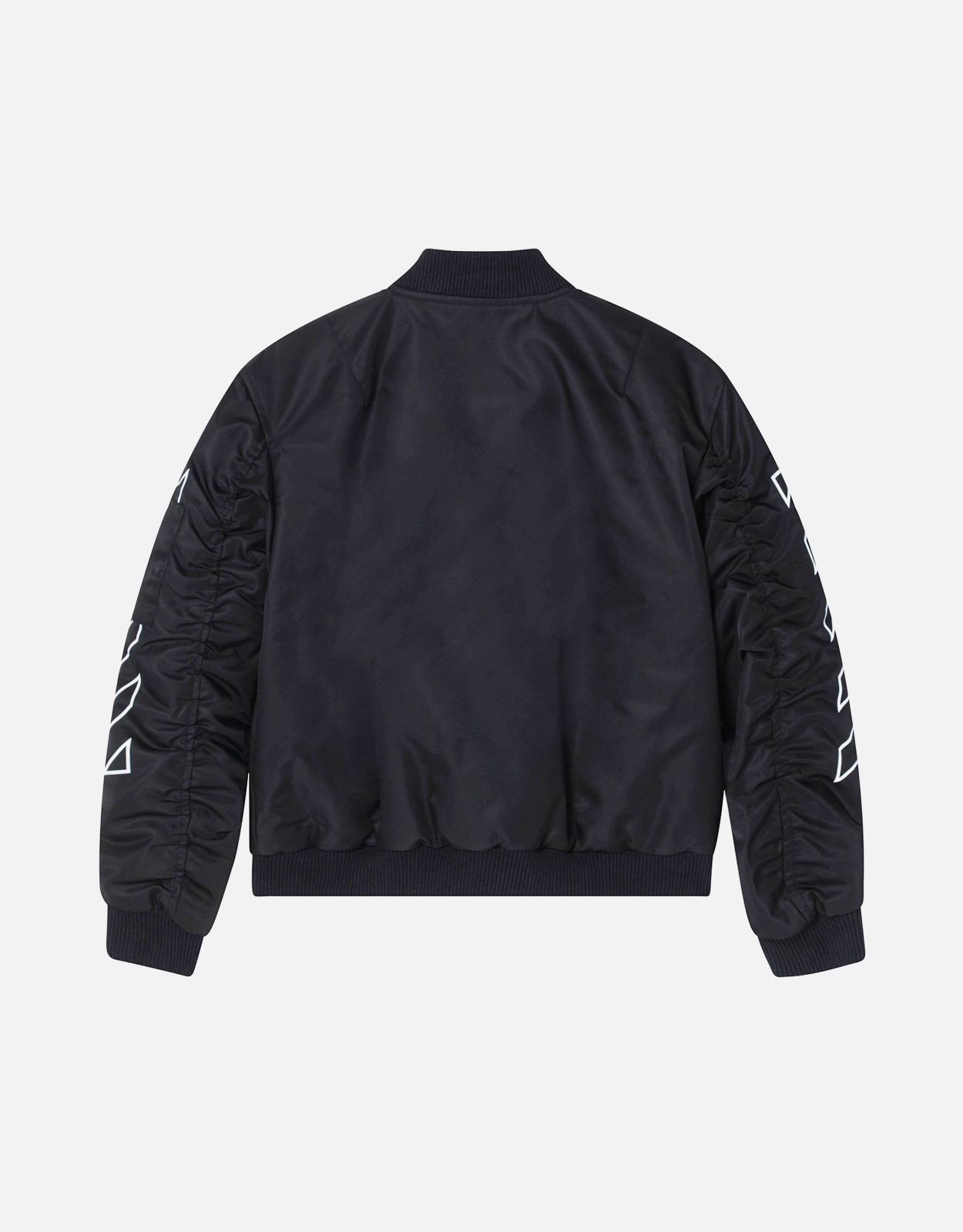 Off-White Kids Bookish斜めボンバージャケット (すべての新品) IFCHIC.COM