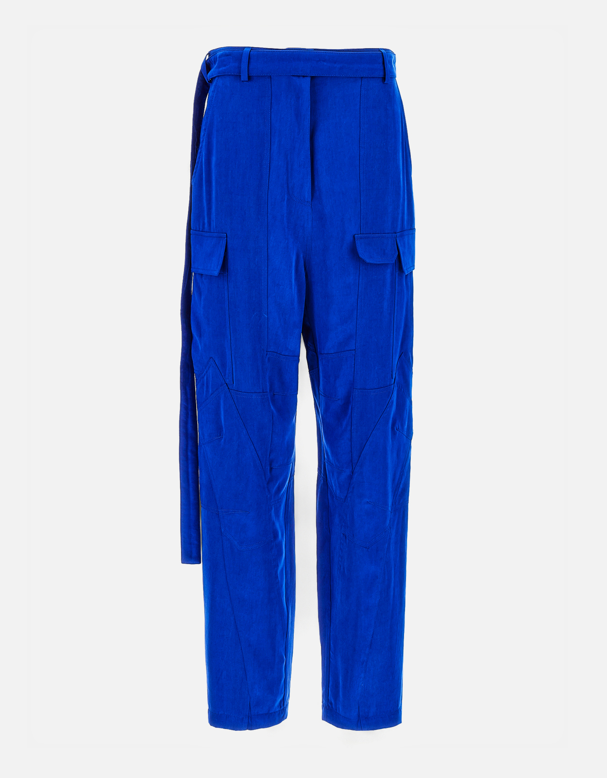 Salvatore Ferragamo Cargo Lyocell Carrot Fit Pants - IT 38　サルヴァトーレ フェラガモ カーゴ リヨセル キャロット フィット パンツ - IT 38 Salvatore
