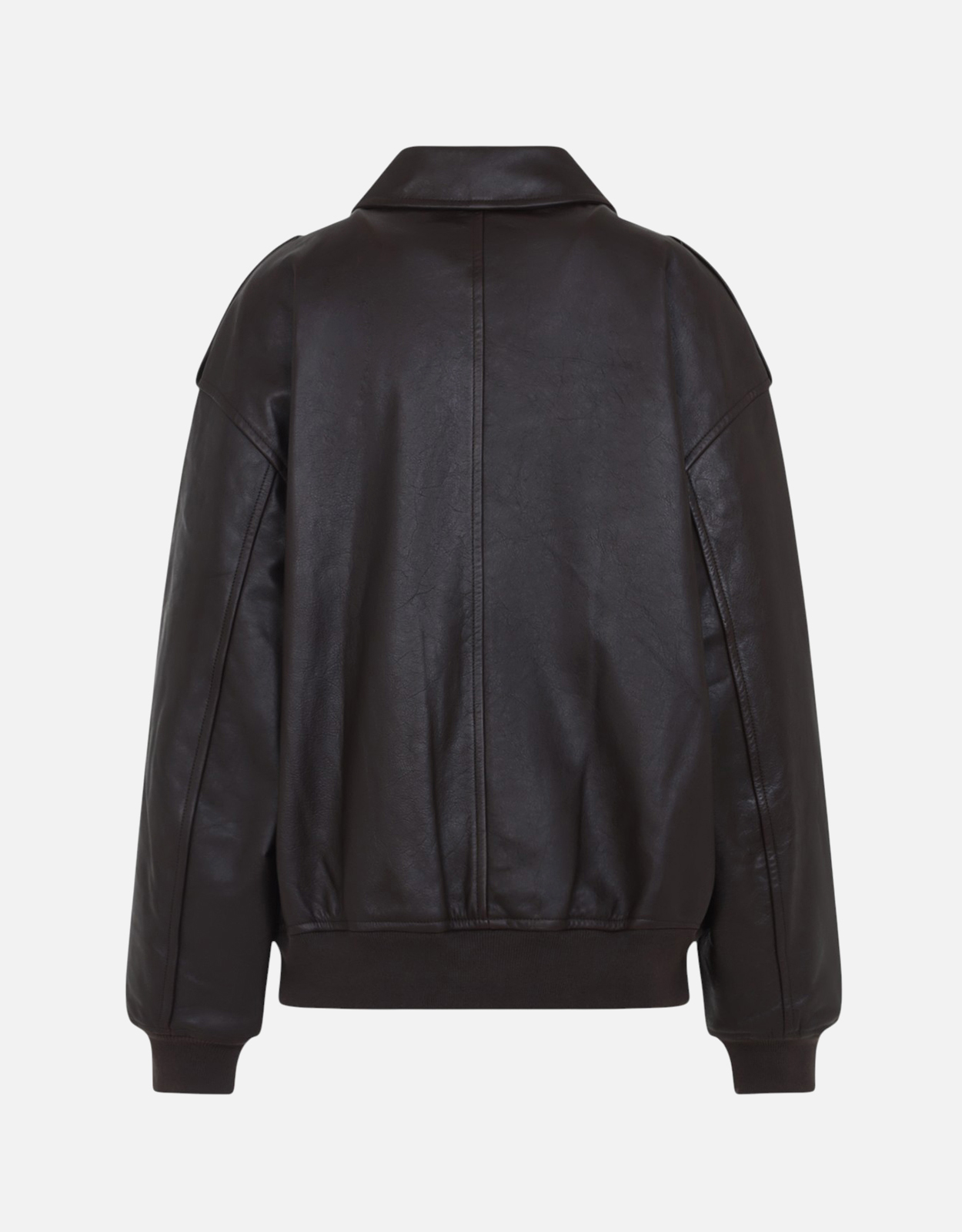 最終セール【The Frankie Shop】ライダースジャケット(正規品/新品 The Frankie Shop オーバーサイズジャケット BLACK