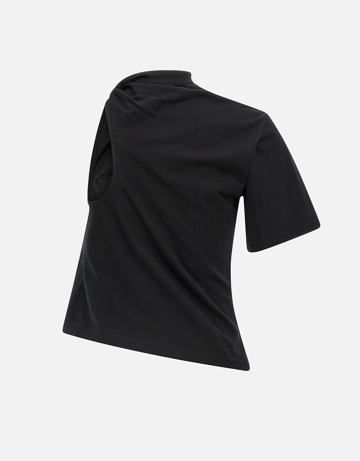 【Courreges】 アシンメトリー半袖Tシャツ 4792459.jpg