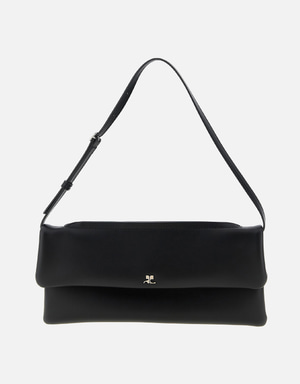 お洒落最終値下ですCute❗男女可❗courregesフランス製本革ショルダー黒 Courreges ショルダーバッグ | バッグ 新作・セール | IFCHIC ジャパン