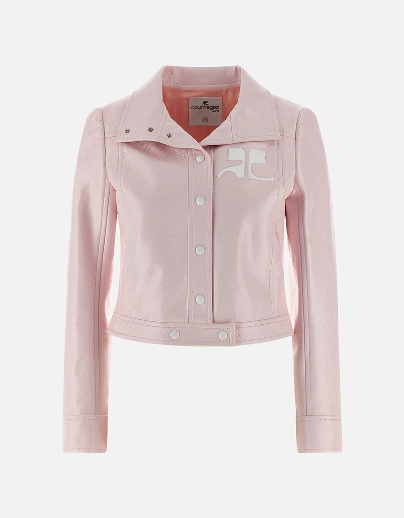 な*す様 courreges ブルゾン アウター ピンク クレージュ トラックジ