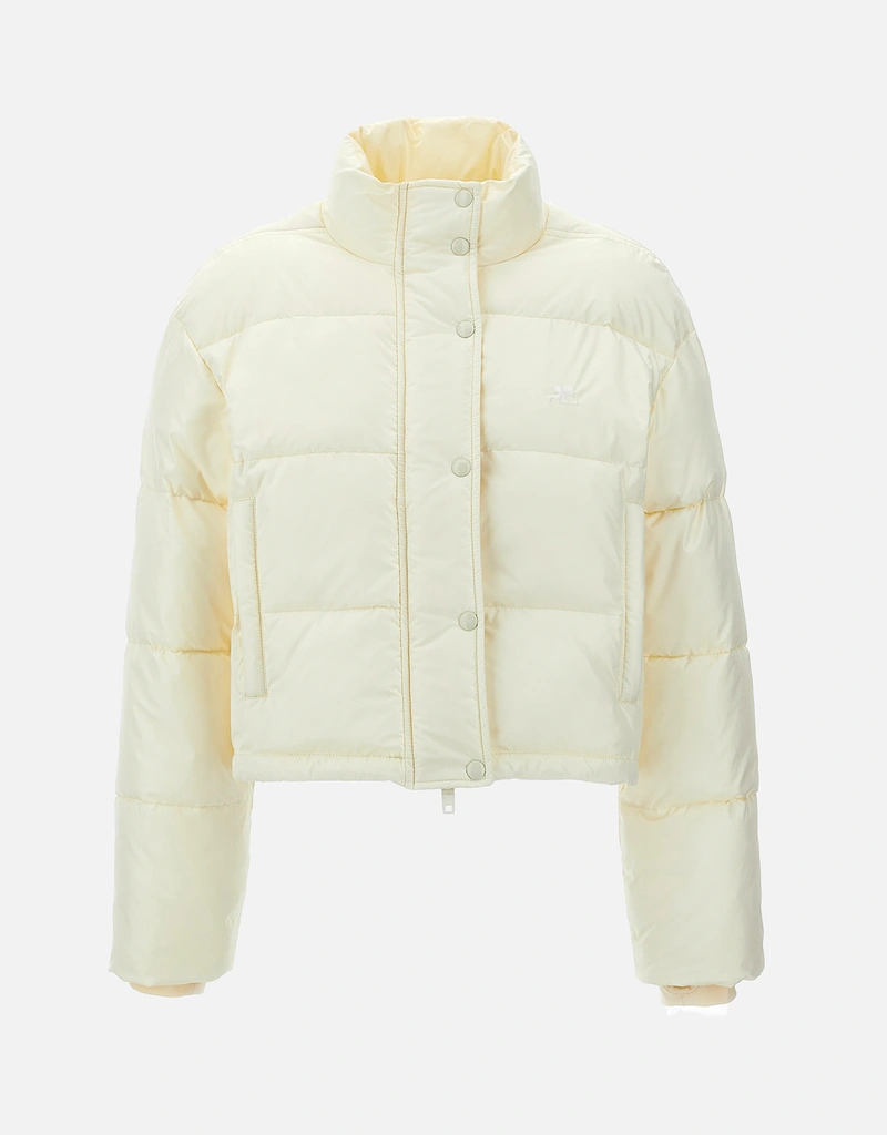 Courreges クロップドパファージャケット (すべての新品) IFCHIC.COM