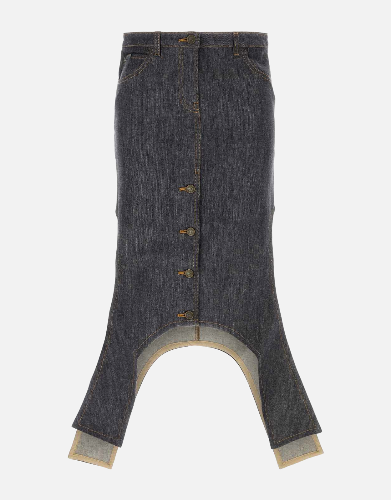 Courreges Denim Skirt - 25　クレージュ デニムスカート - 25 Courreges