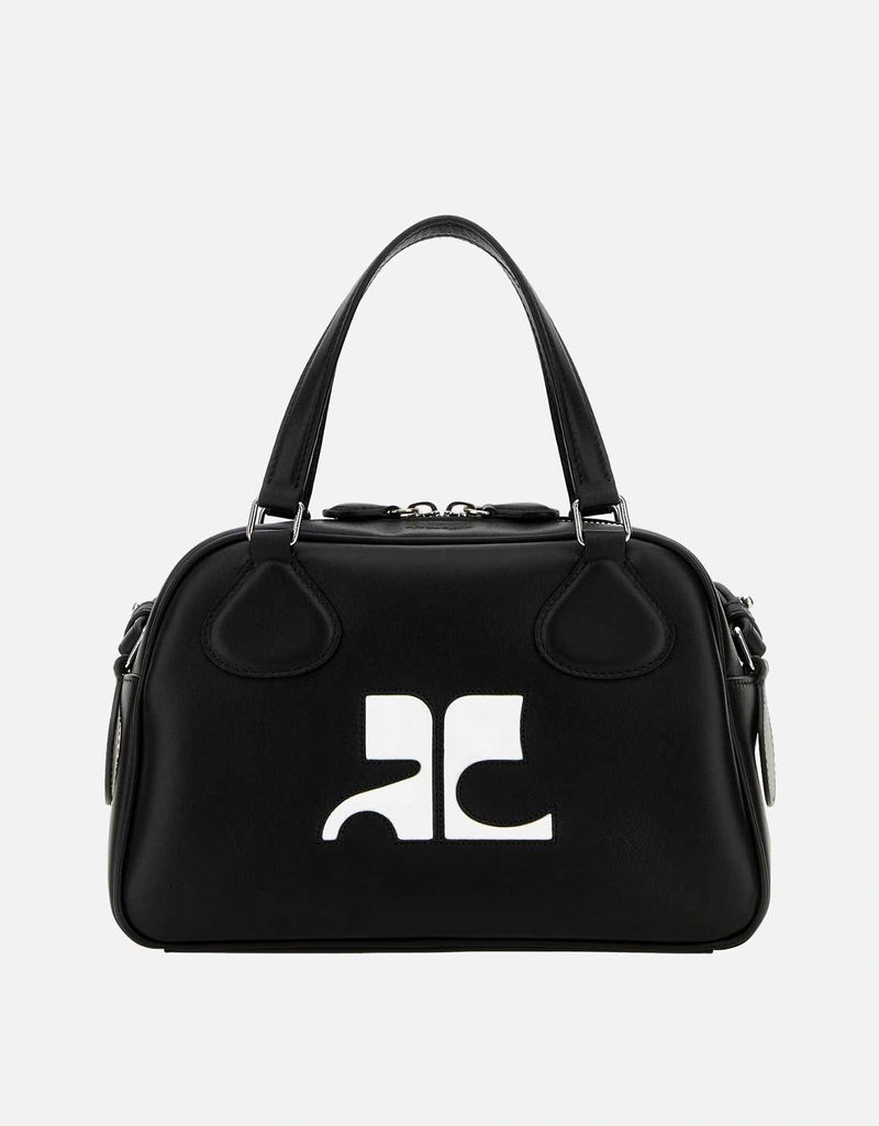 Courreges 再版子牛革ボウリングバッグ () IFCHIC.COM