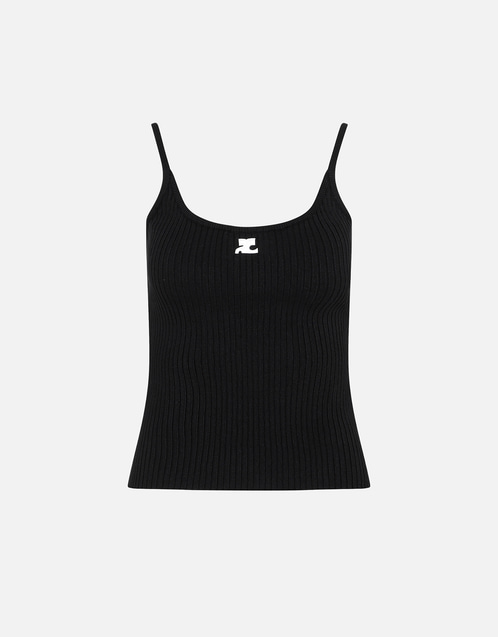 courreges リブニットトップス Courreges リブニットタンクトップ (すべての新品) IFCHIC.COM