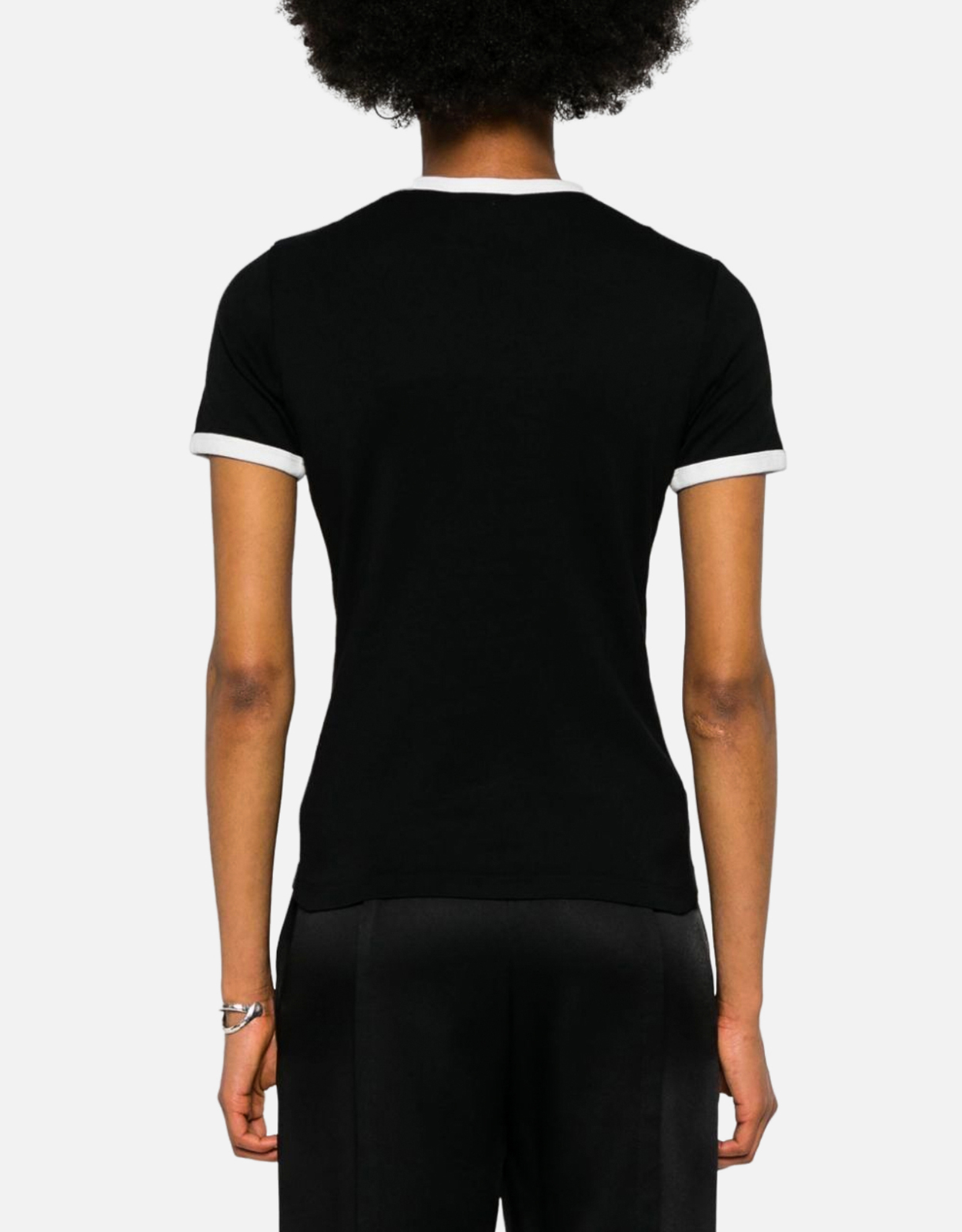 8月最終値下げ‼️【正規品】Courrèges コントラストトリム Tシャツ Courreges Signature Contrast コットンTシャツ (すべての新品) IFCHIC.COM