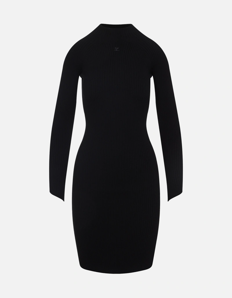 Courreges Circle Rib Mini Dress (All New In) IFCHIC.COM