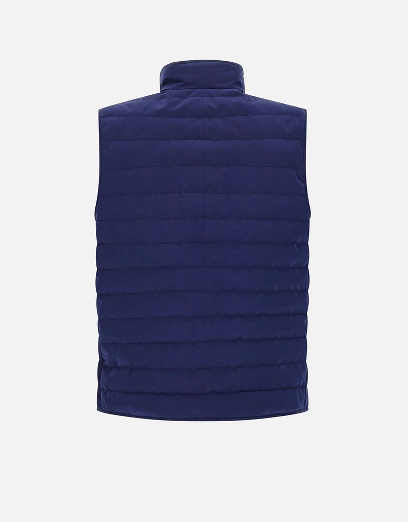 Brunello Cucinelli メンズ キルティング 防水ナイロン ベスト (すべて