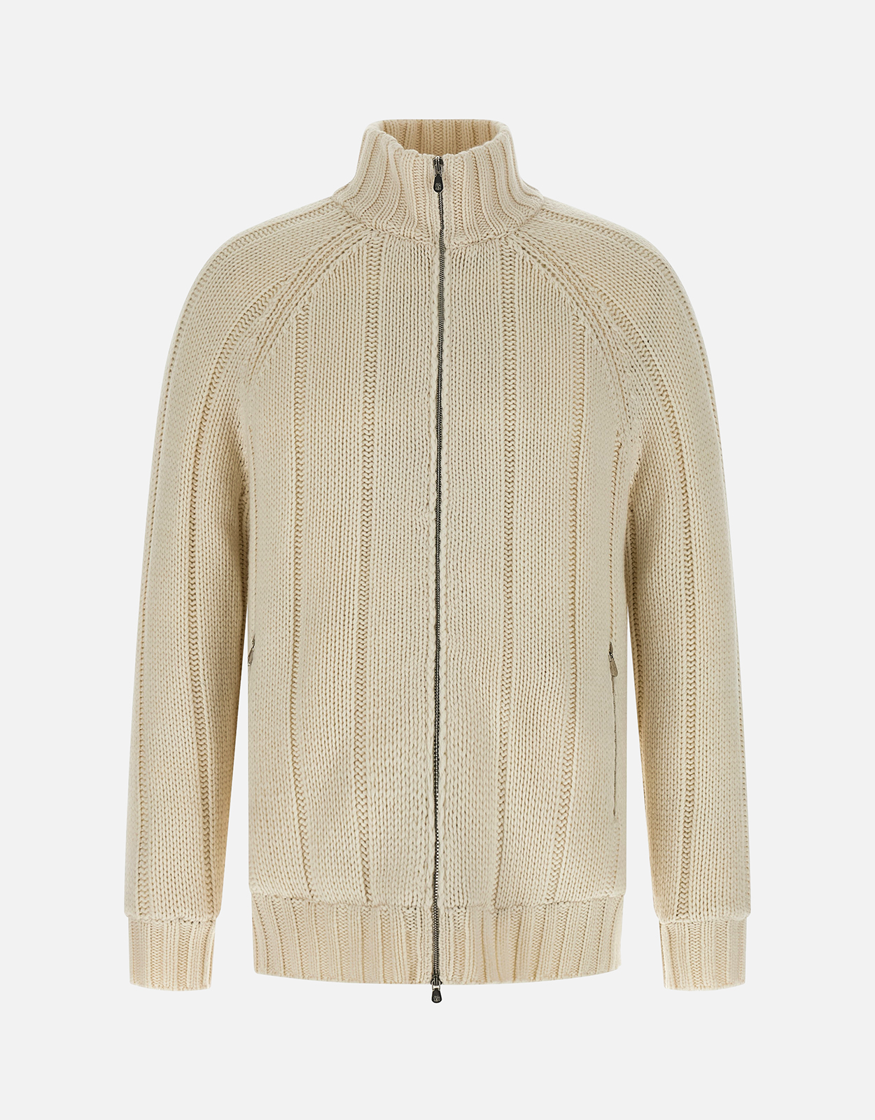 Brunello Cucinelli メンズカシミヤニットダウンジャケット (すべての