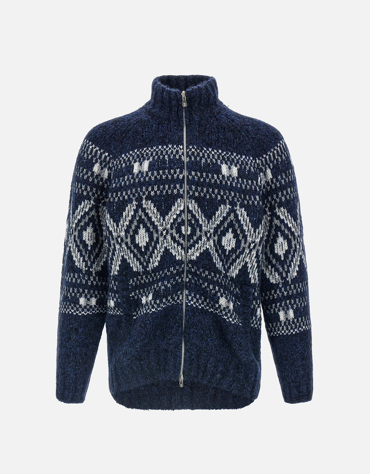 Brunello Cucinelli メンズ ジオメトリック ジャカード カシミヤ混